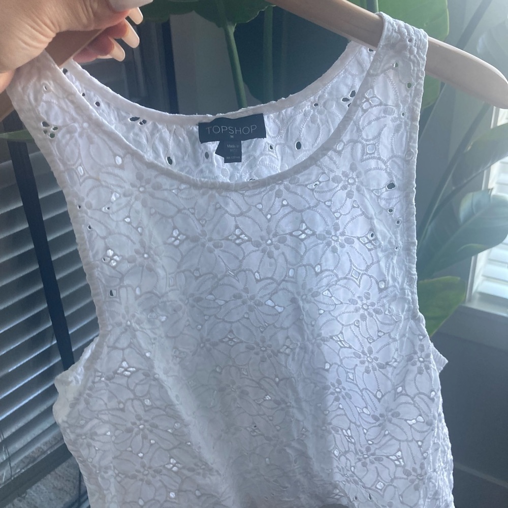 Topshop white crop - Picture 3 of 3